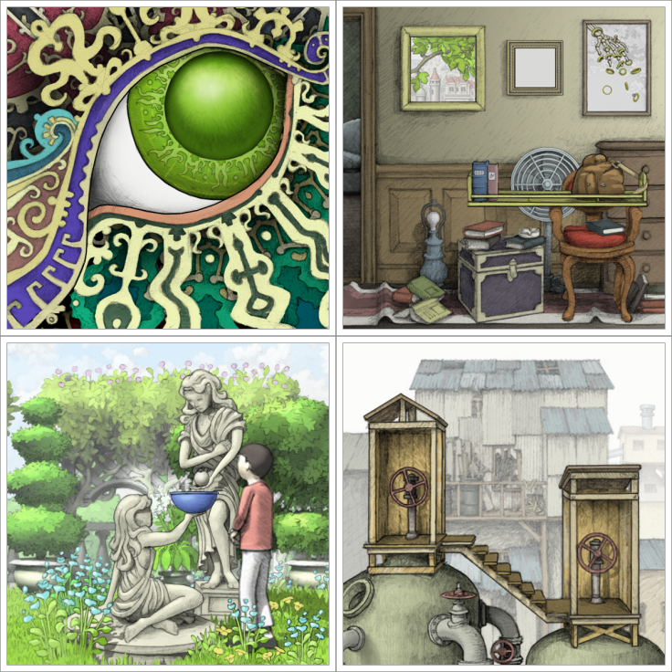 Gorogoa, an indie puzzle game in four panels from Annapurna Interactive.
