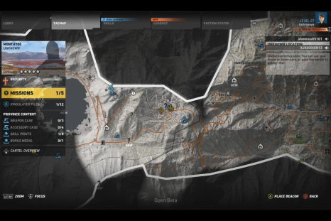 Find the HTI sniper rifle in 'Ghost Recon Wildlands,' located at the Montuyoc Training Base