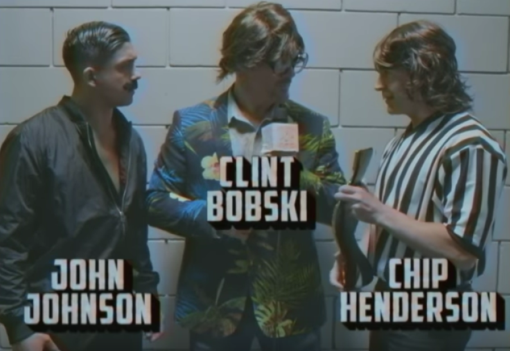 TJ Perkins as John Johnson, Chris Jericho as Clint Bobski and John Cone as Chip Henderson.