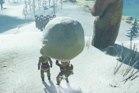 Learn how to get strikes snow bowling in 'Breath of the Wild'