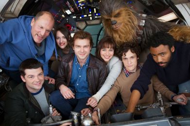 The directors and cast for the upcoming Han Solo 'Star Wars Story.'