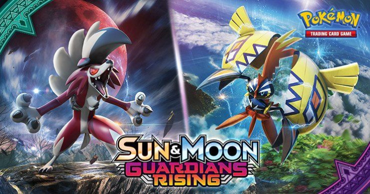 The new Guardians Rising expansion set for the Pokemon TCG is coming in May.