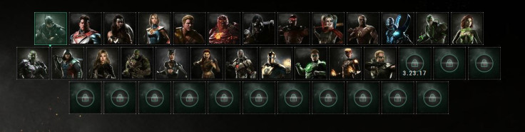 The 'Injustice 2' roster size? 