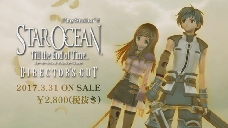 Star Ocean Till The End Of Time Directors Cut Release Date