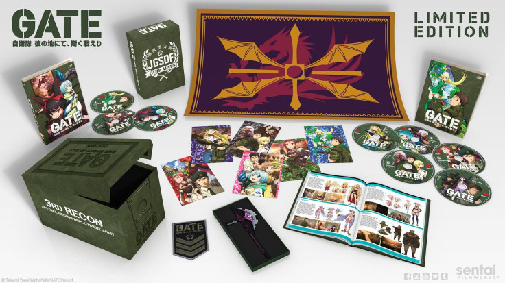 GATE premium anime box set from Sentai Filmworks. 