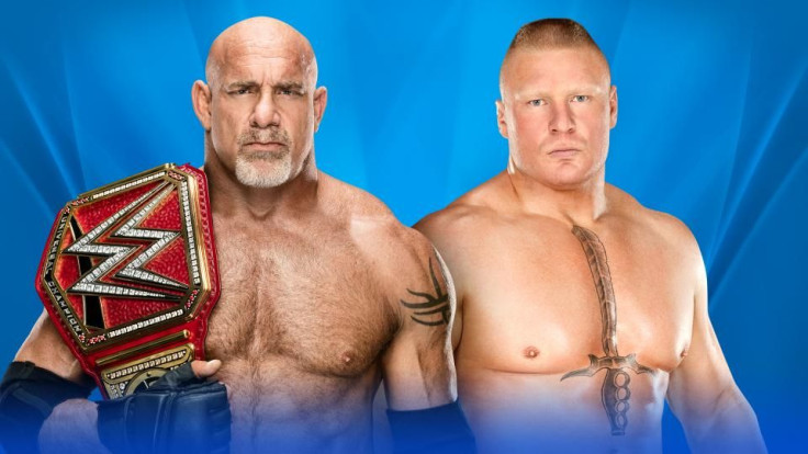 Goldberg and Brock Lesnar are reportedly going to main event WrestleMania on April 2 in Orlando. 