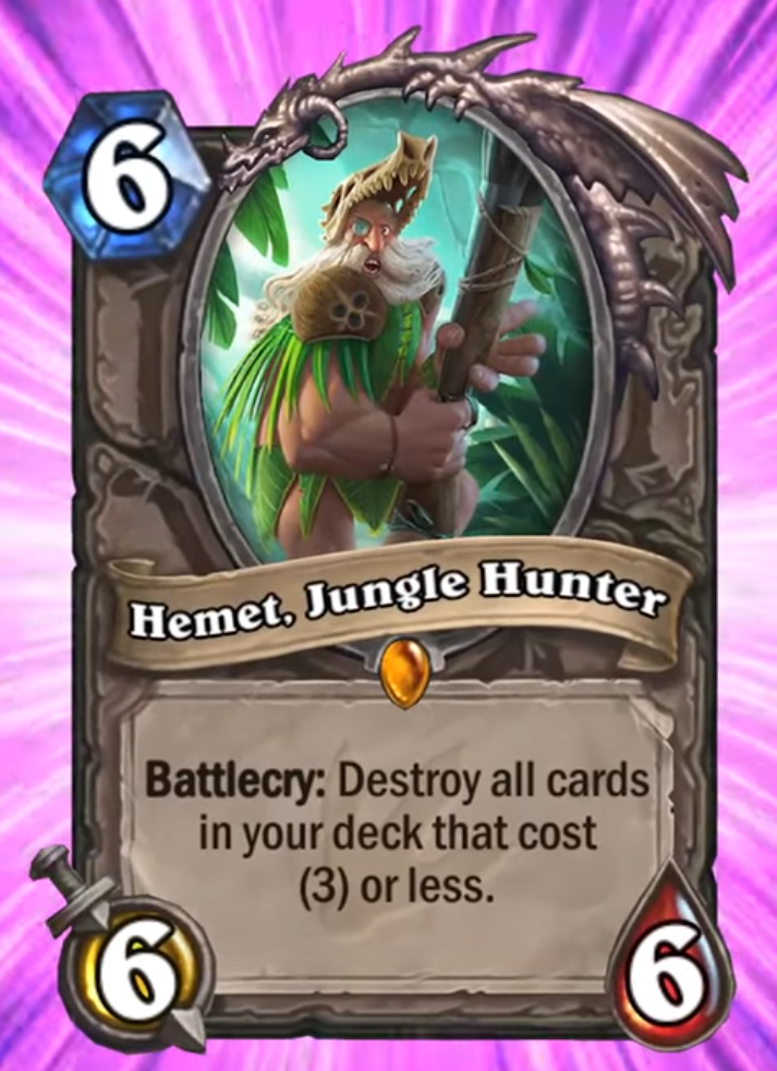 Hemet, Jungle Hunter
