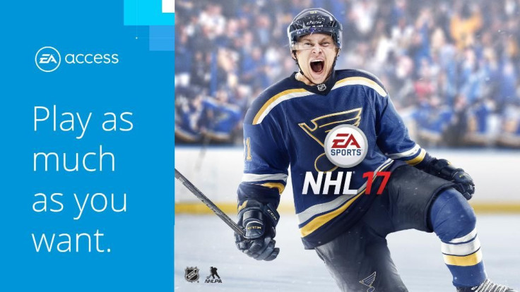 NHL 17 is now available to play for EA Access subscribers