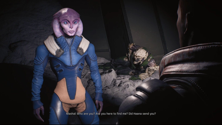 Help get Mashal out of the kett ammo depot in 'Mass Effect Andromeda's The Lost Scout mission.