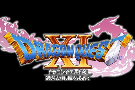 The logo for 'Dragon Quest XI'