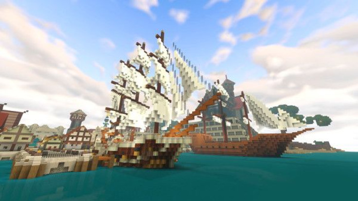 Pirate ships made in Creativerse