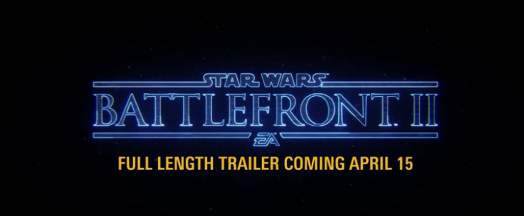 A Star Wars Battlefront 2 trailer is coming tomorrow!