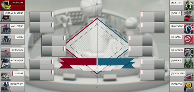 The 2017 NBA Playoff Bracket