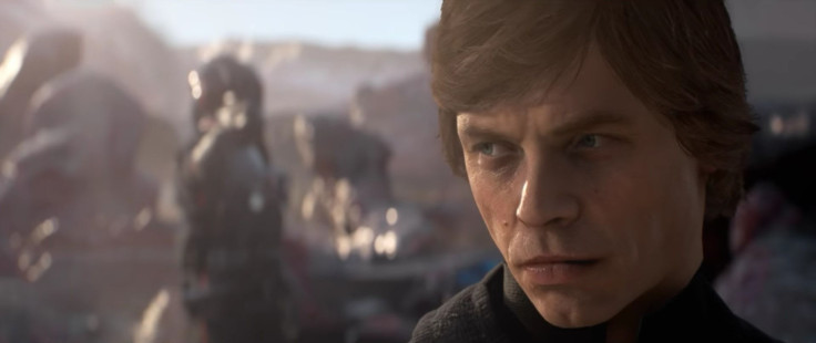 Luke Skywalker in the first trailer for 'Star Wars: Battlefront 2.'