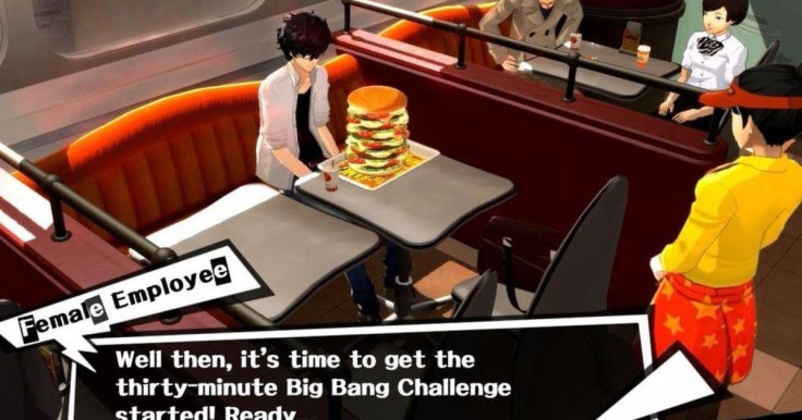 Doing the Big Bang Burger challenge will increase your guts and possibly other stats in 'Persona 5.'