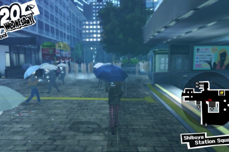 What effect do weather changes have in 'Persona 5'?