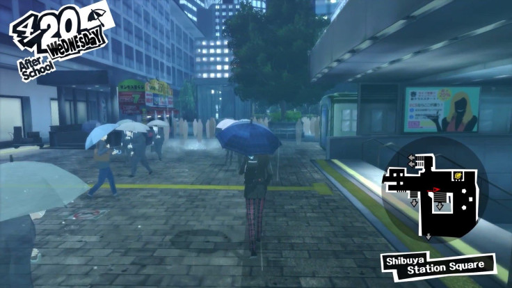 What effect do weather changes have in 'Persona 5'?