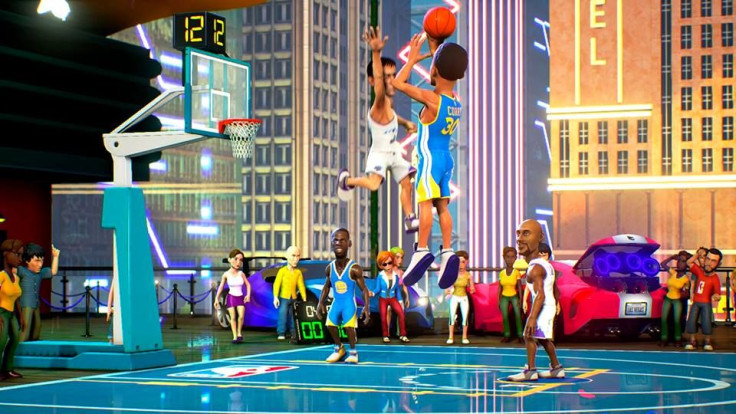 A match-up between the current Golden State Warriors and the old-school Utah Jazz is one that many will play in NBA Playgrounds. 