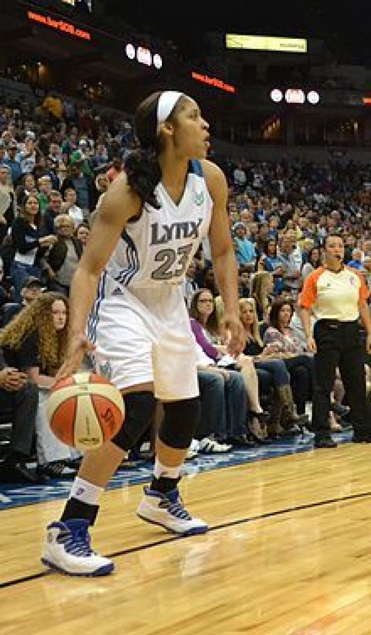 Maya Moore could be one of the new stars of NBA Live 18 if a leaked photo is true. 