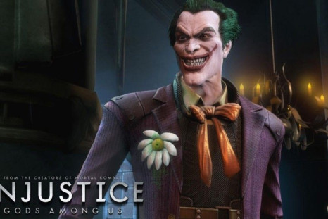 Joker as he appears in the first 'Injustice' game.
