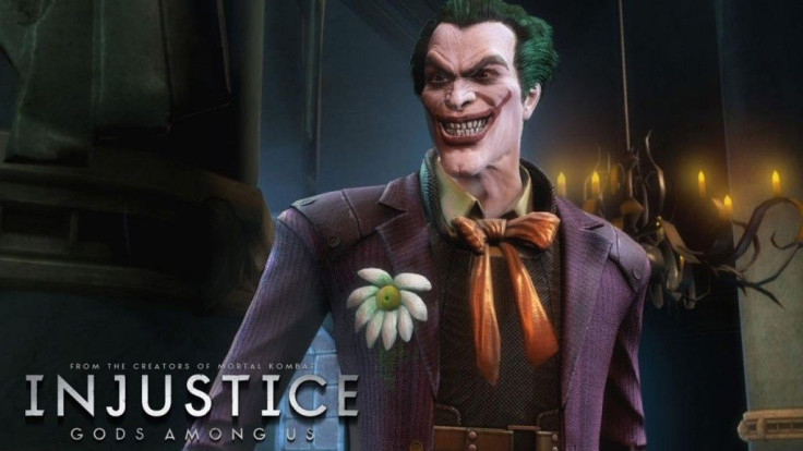 Joker as he appears in the first 'Injustice' game.