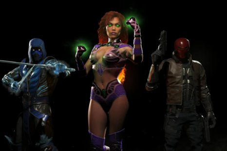 Sub-Zero, Starfire and Red Hood will join 'Injustice 2' as DLC.