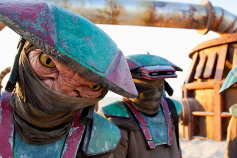 Constable Zuvio, who never made it into 'Star Wars: The Force Awakens.'
