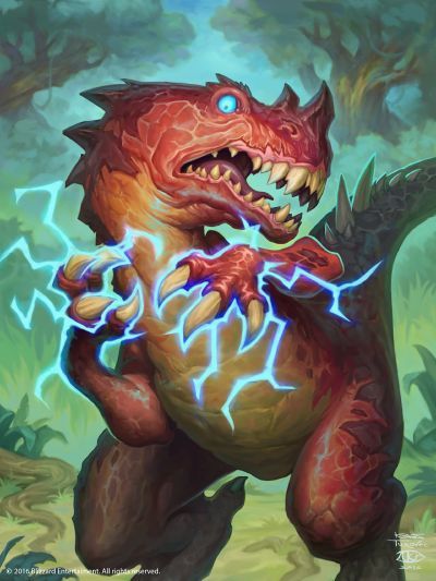Crackling Razormaw is Hunter's BFF