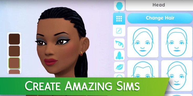 Create-A-Sim in 'Sims Mobile' has more options. 