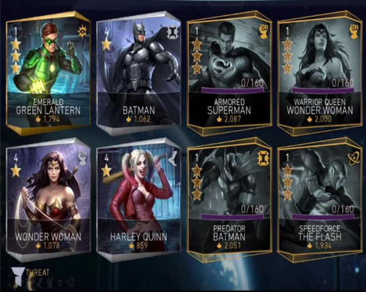 Injustice 2 mobile roster includes 28 playable characters so far, but more may be released in the future.