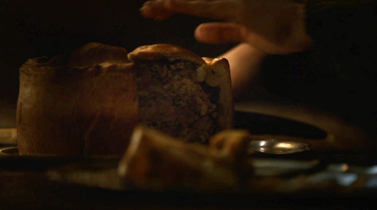 A delicious helping of Frey pie, courtesy of Arya Stark.