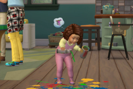 Even if your toddler makes a mess, you have to love them anyway. 