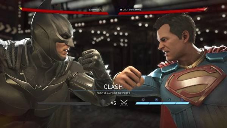 The Clash meter and how much you can wager in 'Injustice 2'