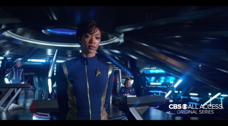 Sonequa Martin-Green as Commander Michael Burnham in 'Star Trek: Discovery.'