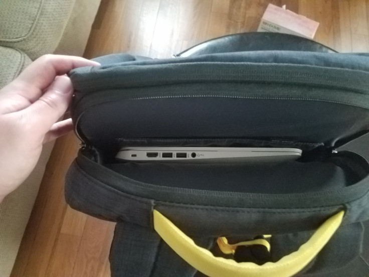 My Chromebook is nice and snug.