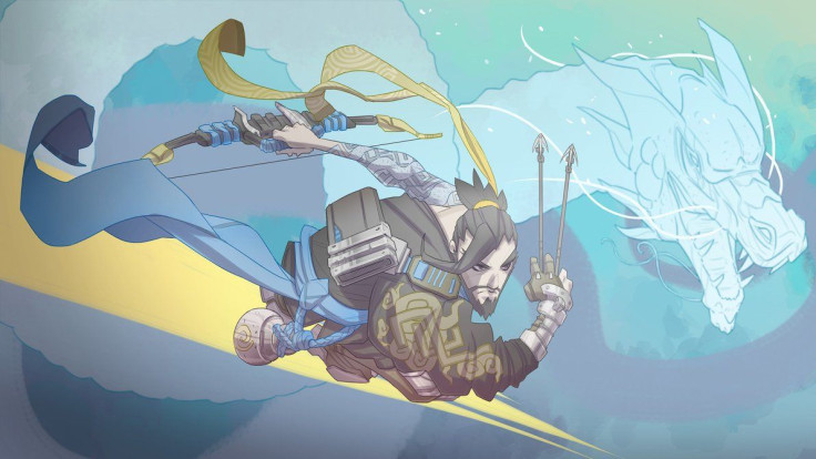 Hanzo rides dragons like waves