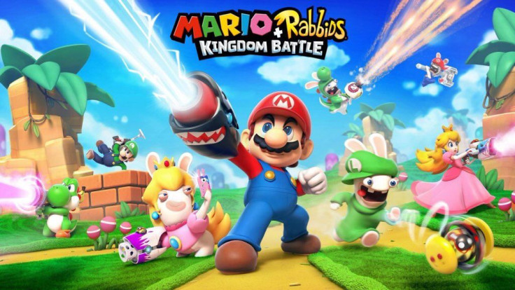 The leaked key art for 'Mario + Rabbids Kingdom Battle'