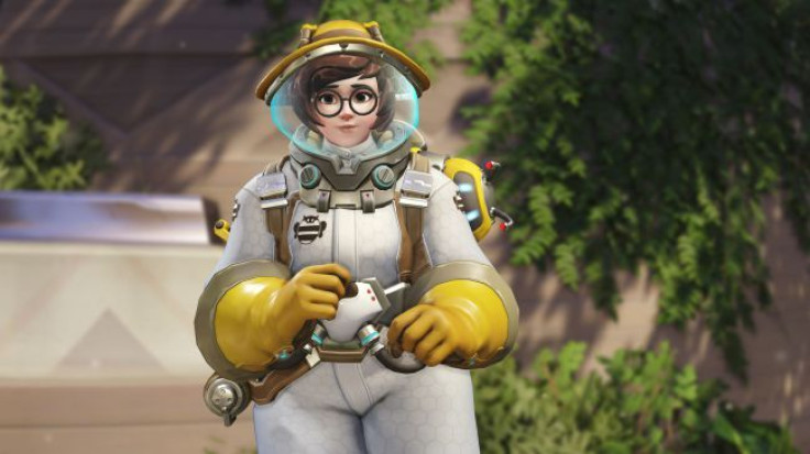 Mei's "Beekeeper" skin from the Overwatch anniversary event.