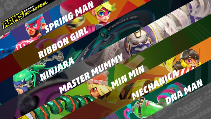 Some of the characters in 'Arms'