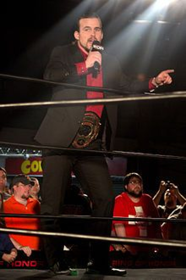 Adam Cole is a three-time Ring of Honor Champion. 
