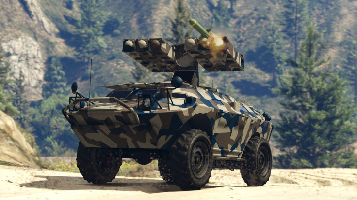 An APC is coming to GTA's new Gunrunning DLC.