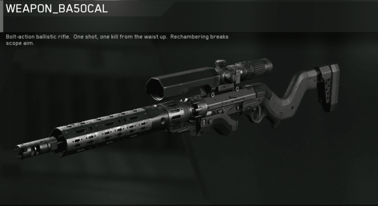 BA50CAL sniper leaked