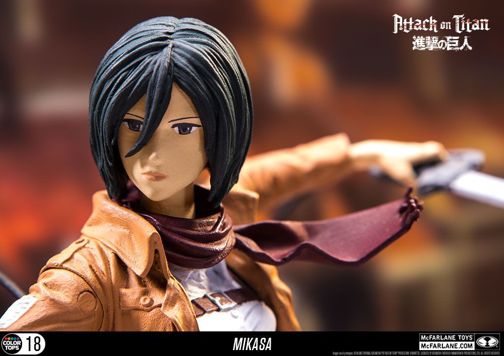 Figura Mikasa | Figura Attack on Titan | Kitsune Statue