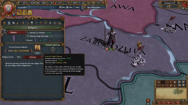 Orthodoxy has been revamped in 'EU4: Third Rome'