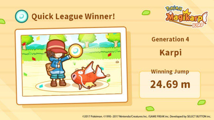 The Quick League is the second league in Pokemon Magikarp Jump and is comprised of ten battles.