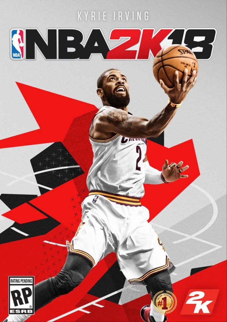 Kyrie Irving is the cover athlete for NBA 2K18. 