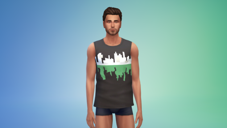 This shirt teased the City Living game pack before it was announced. 