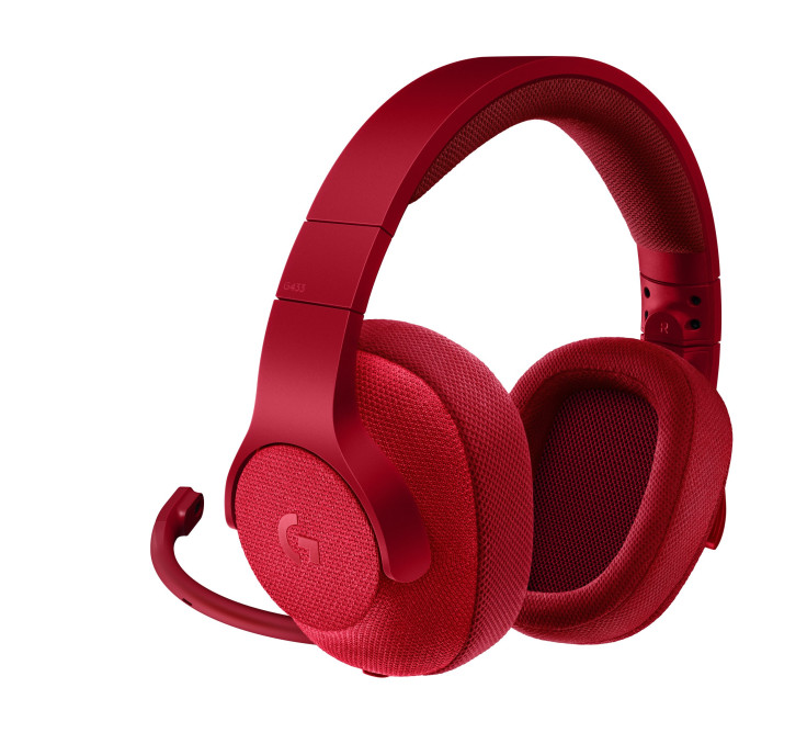 The red G433, showing off the mesh exterior