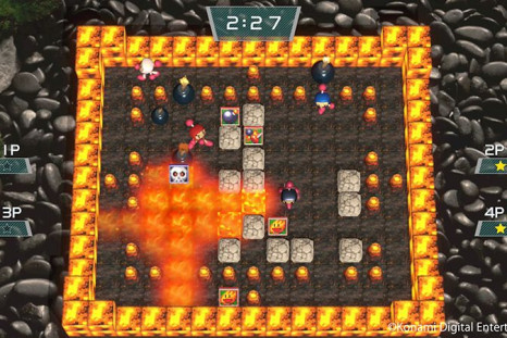 One of the new stages coming to Super Bomberman R in the 1.4 patch