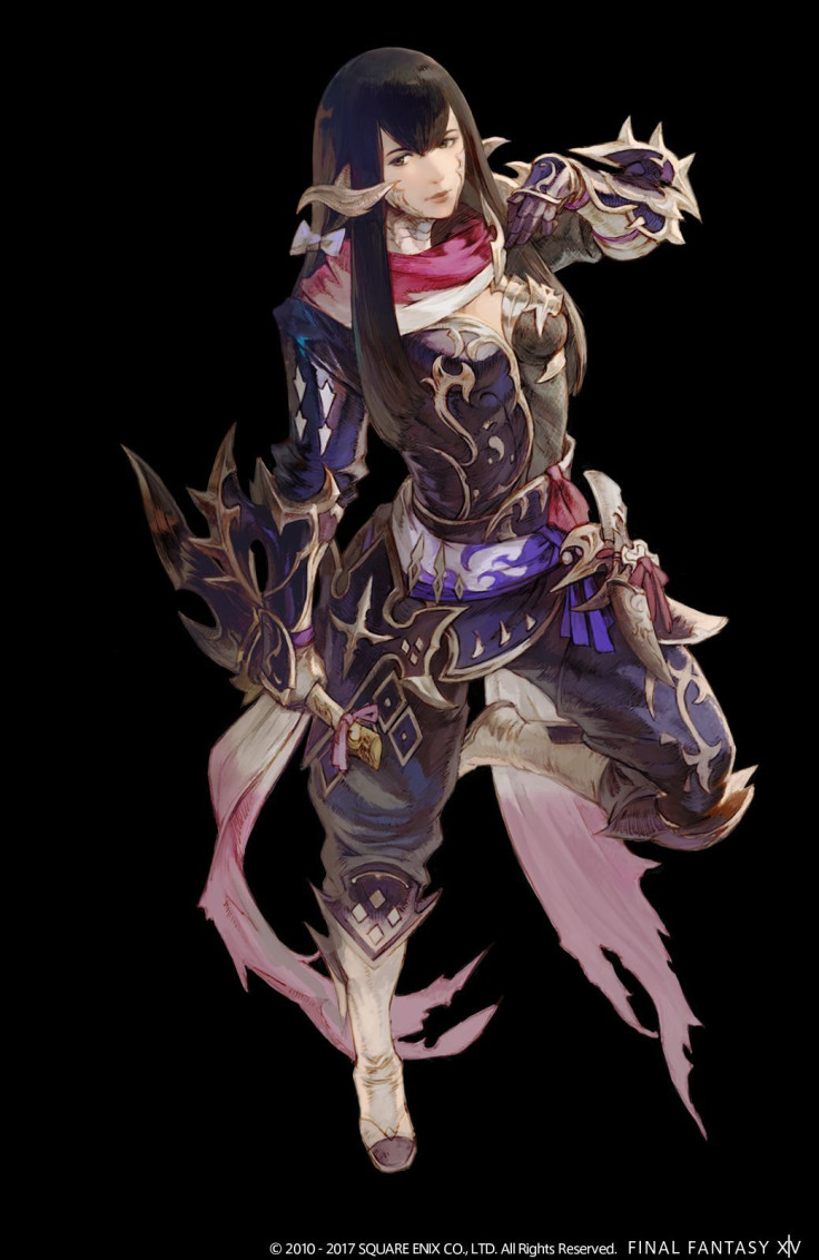 Character art in Final Fantasy XIV: Stormblood.